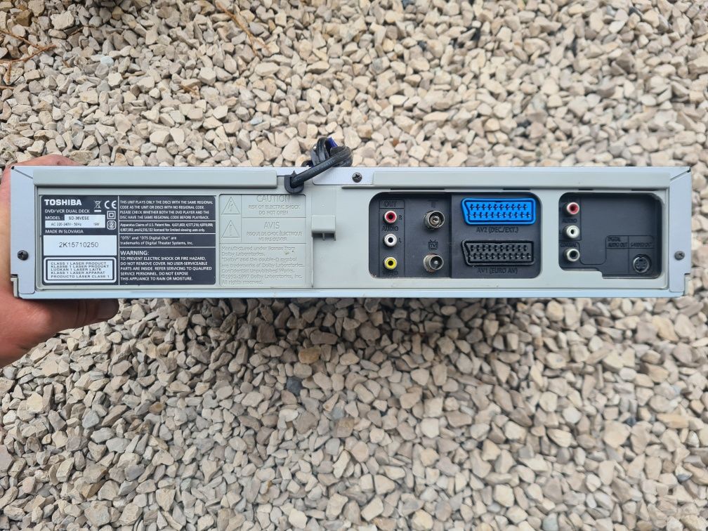TOSCHIBA sd-36ve magnetowid video nagrywanie z płyt na VHS