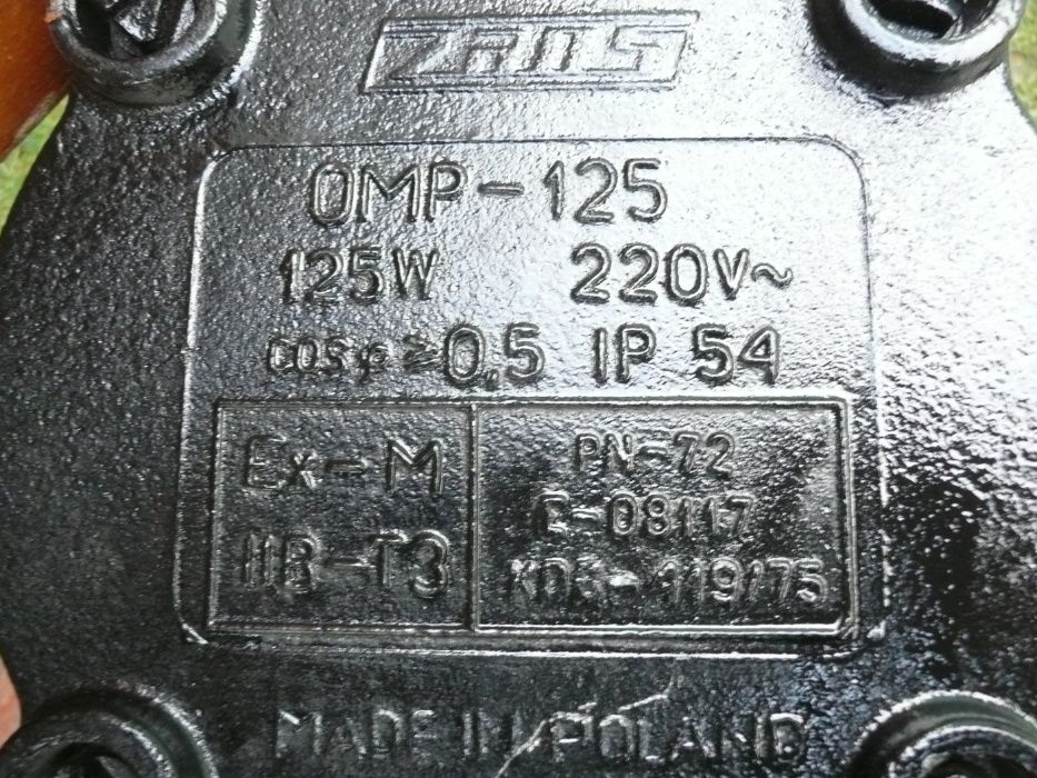 Lampa prl - po renowacji