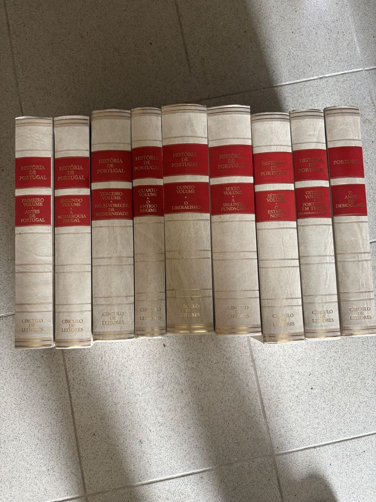 Livros coleccao circulo de leitores