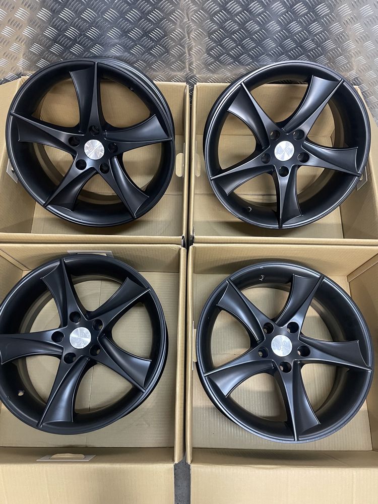 Felgi ETA BETA BMW czarny mat 8"  9" 5 F Vw T5 T6 Insignia Adax Koźle