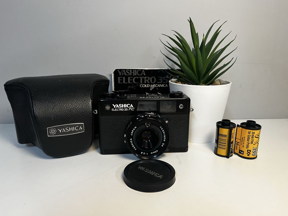 Yashica Electro 35 FC - 40mm f2.8 - aparat analogowy z kolekcji
