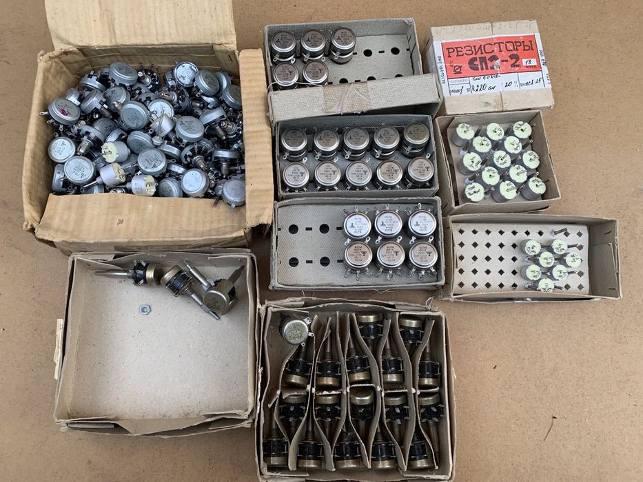 Резистор ссср новое