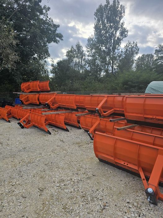 Pługi do śniegu od 1,5 m do 3,0 m – TUZ, TUR, widlak – transport