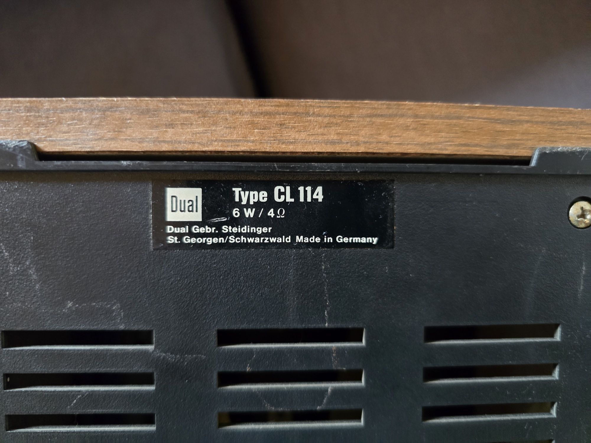 Gramofon grundig studio 1500 z dual 1211 + głośniki cl 114