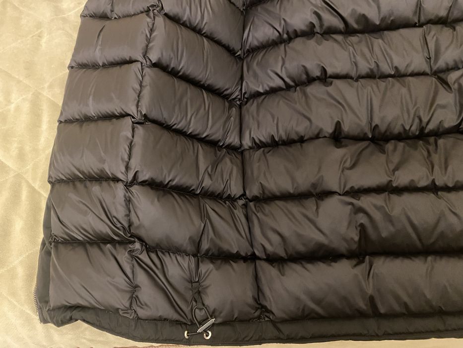 Пуховик «ADD» черного цвета