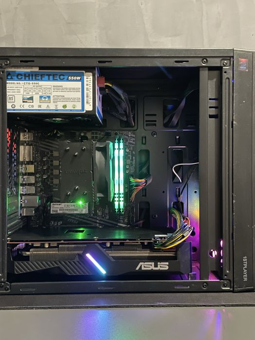 RX 5700 XT | Ryzen 5 4500 | 16GB DDR4 | 256GB SSD | 550W Ігровий ПК