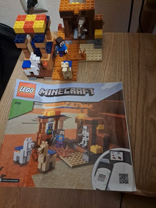 Lego Minecraft оригінал  21178, 21185, 21167, 21170