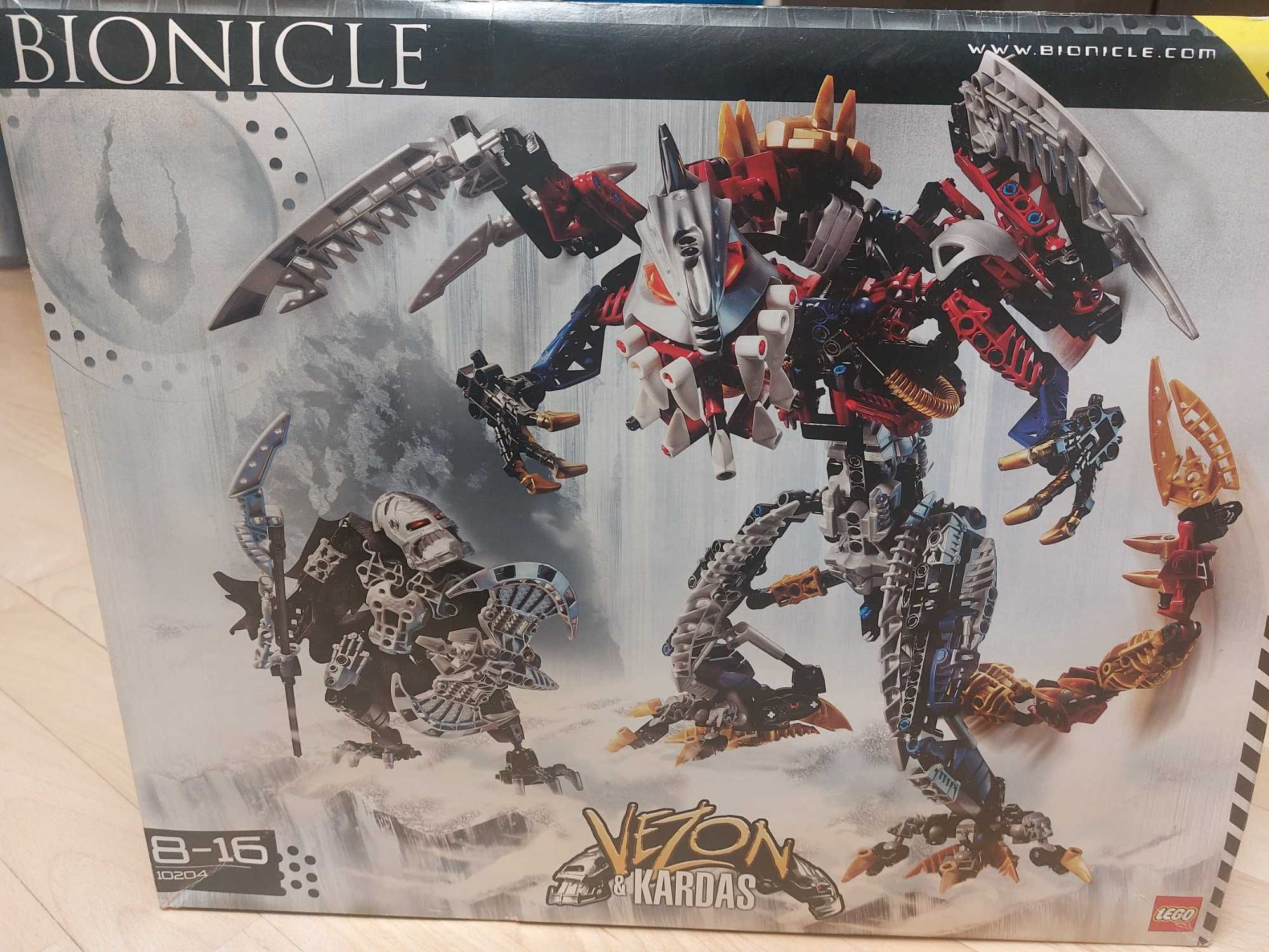 lego 10204 Bionicle - złoty gral dla kolekcjonerów -nowy.