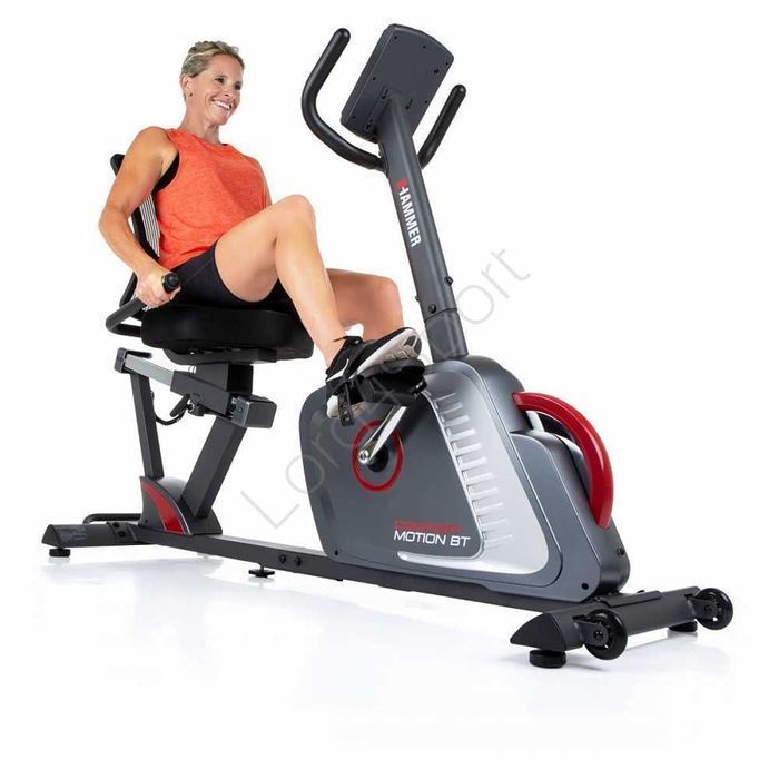 Rower poziomy Hammer COMFORT MOTION BT