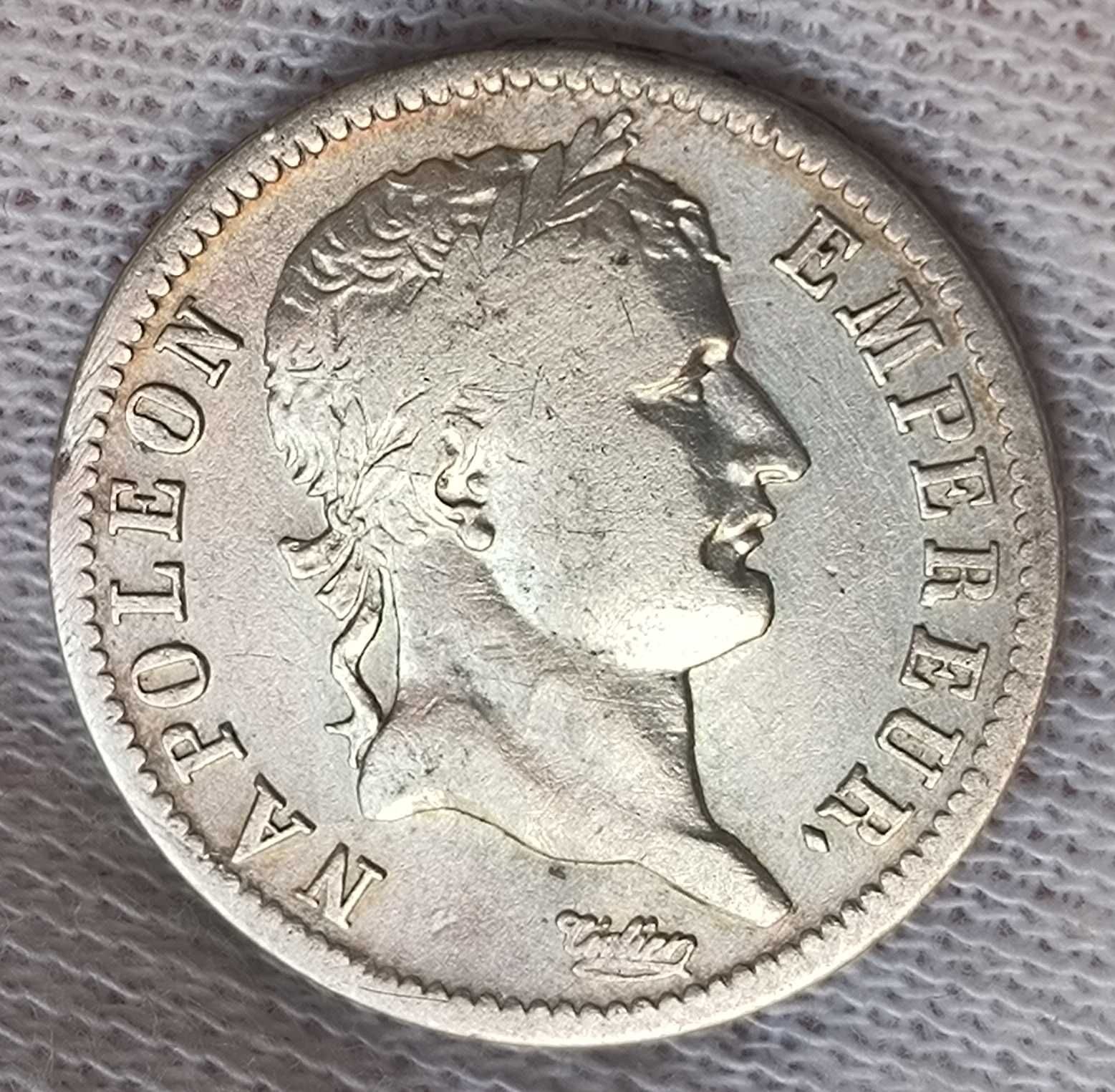 1 franc Napoleon Bonaparte 1813 I