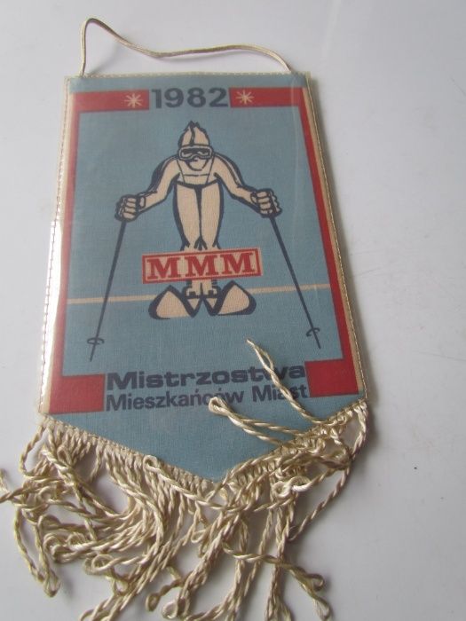 Proporczyk Mistrzostwa Mieszkańców Miast Katowice OZN 1982