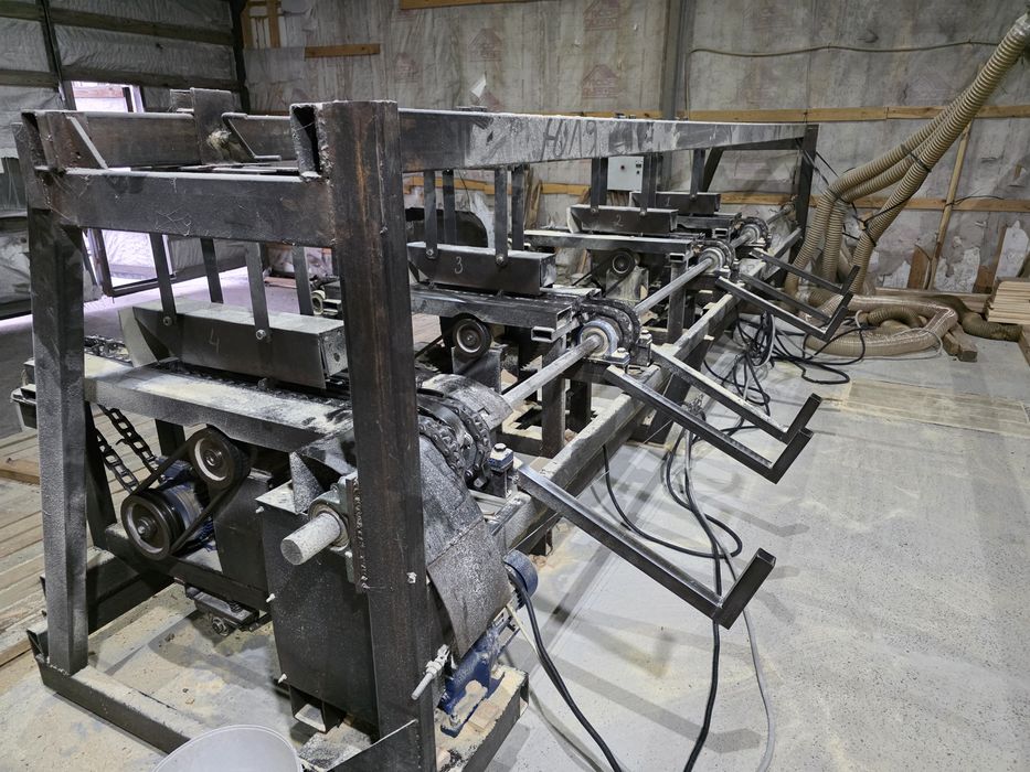 Торцовочный 4х сторонний 4х головочный. ВАЛЬТЕР.