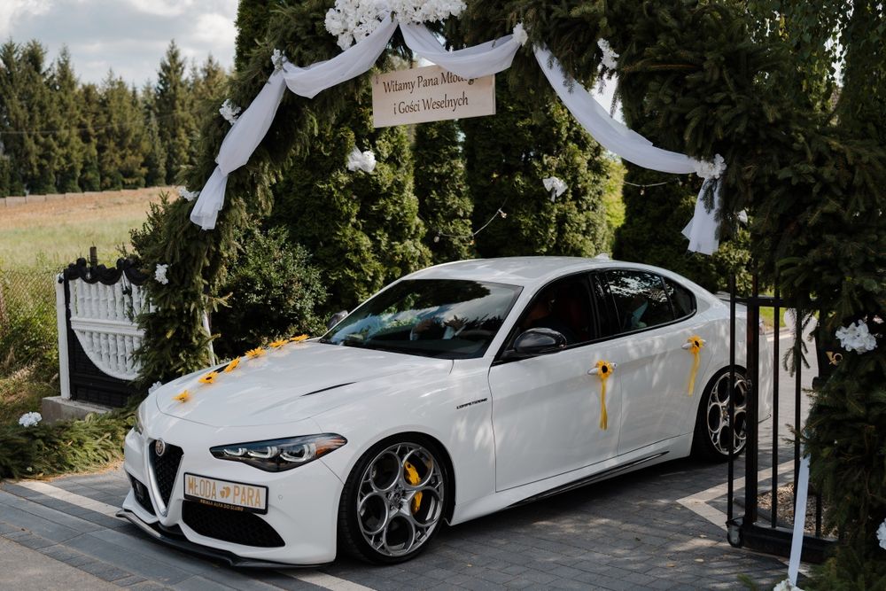 Alfa romeo giulia do ślubu