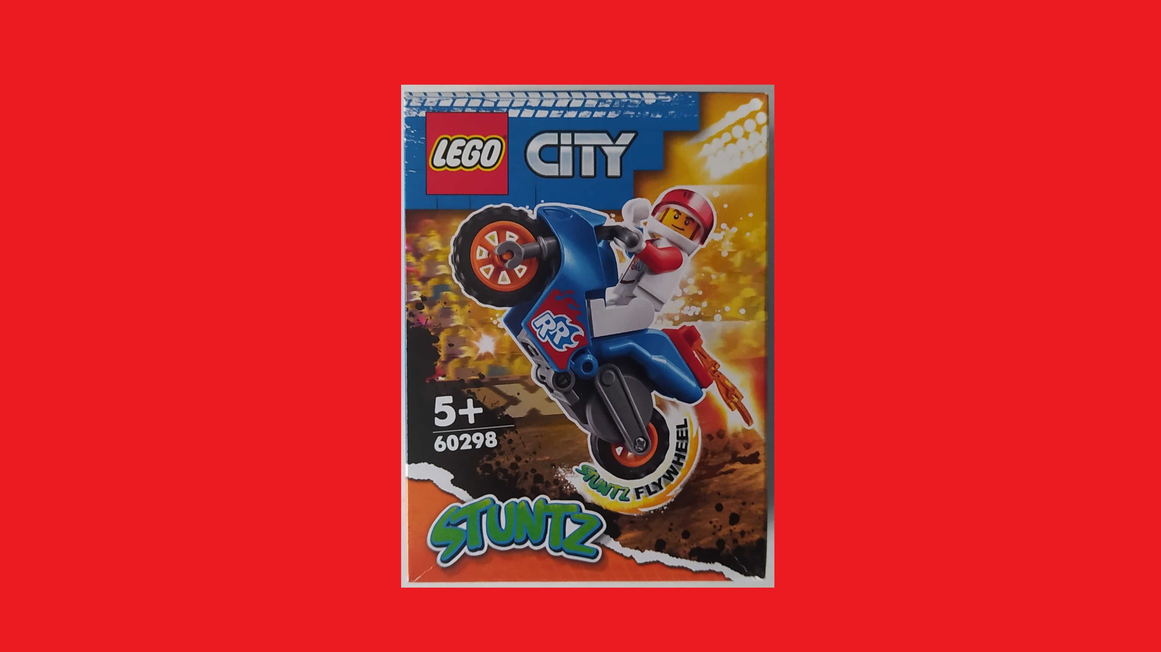 LEGO City 60298 Rakietowy motocykl kaskaderski