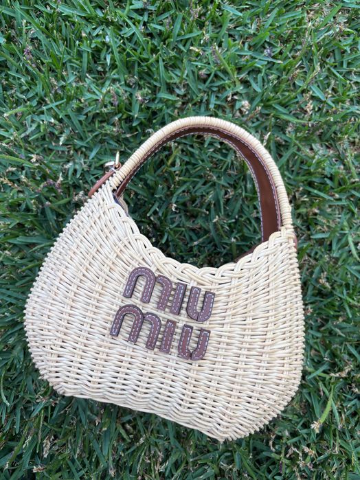 Bolsa em Verga Miu Miu