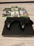 Xbox One X 1TB + pady + gry