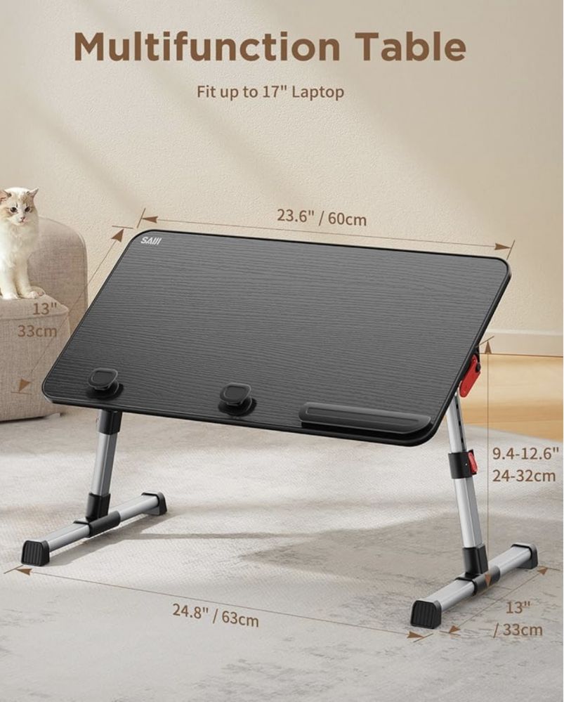 Stolik do łóżka z regulacja wysokosci stolik ergonomiczny