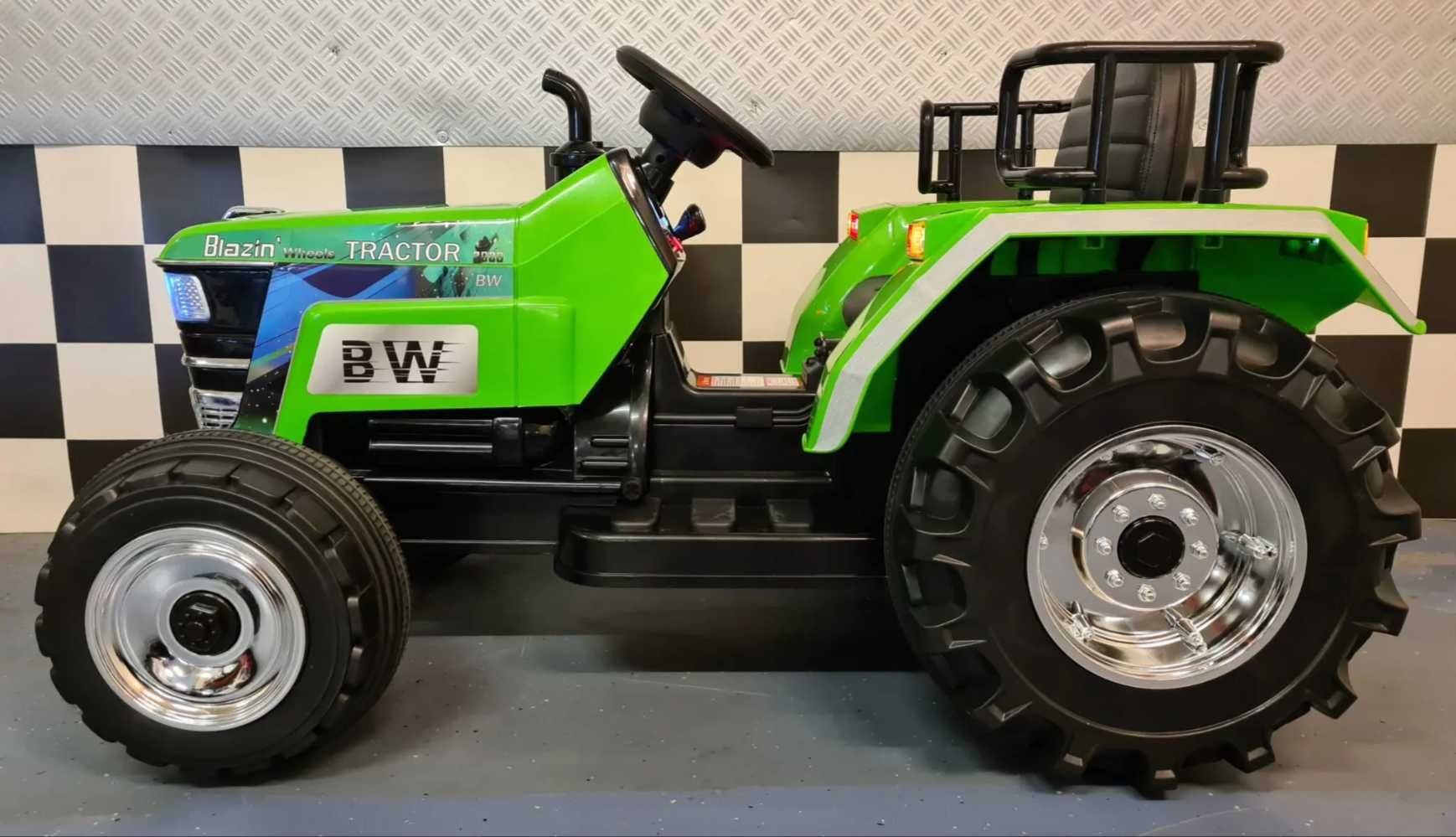 URSUS Traktor Ciągnik Elektryczny FARMER Auto AKUMULATOR Pilot DZIECI