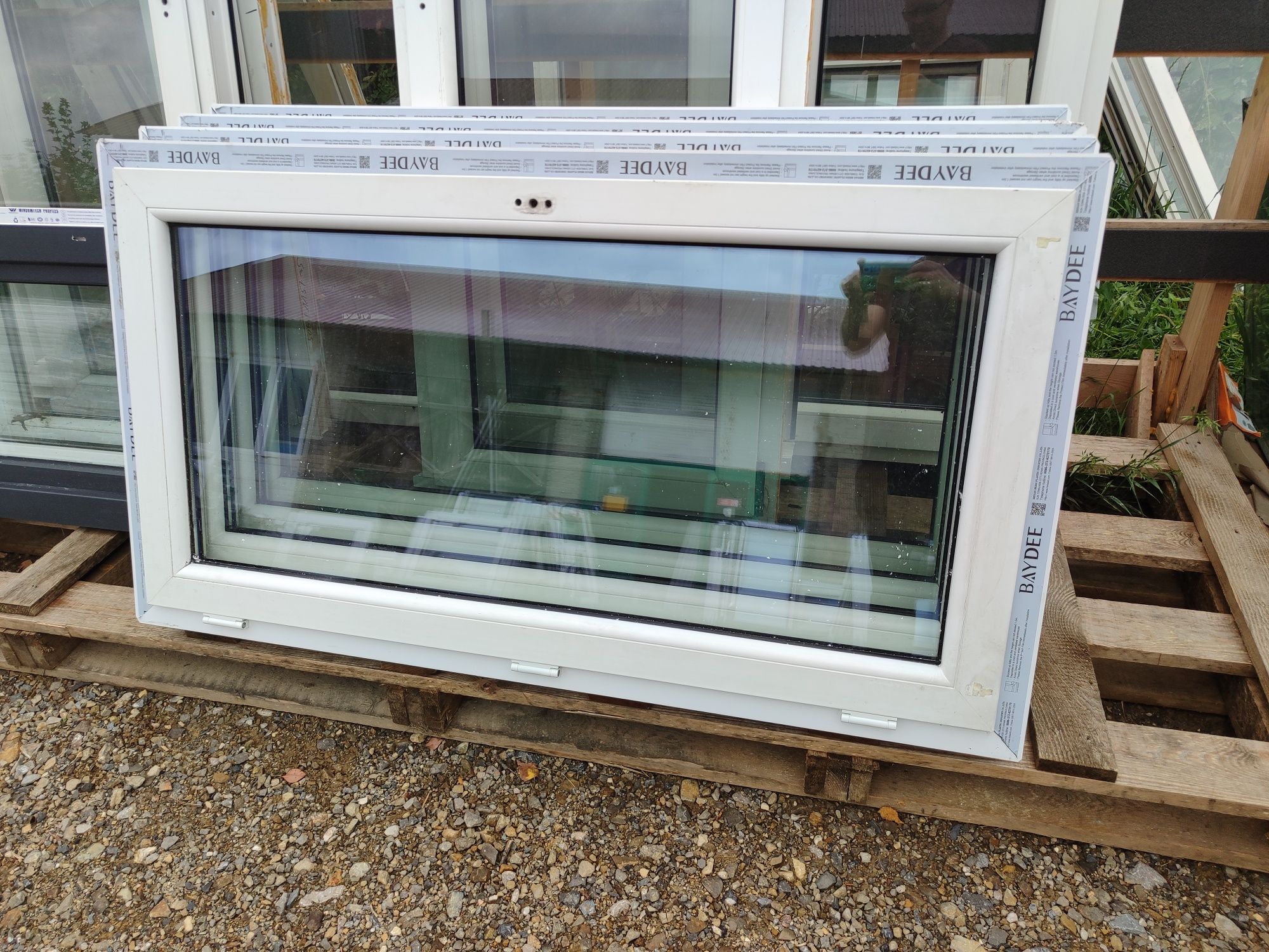 Okno pcv uchylne 143 x 79 używane 140 x 80