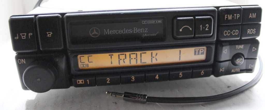 kolekcjonerskie radio BECKER MERCEDES BENZ SPECIAL z aux in sprawne