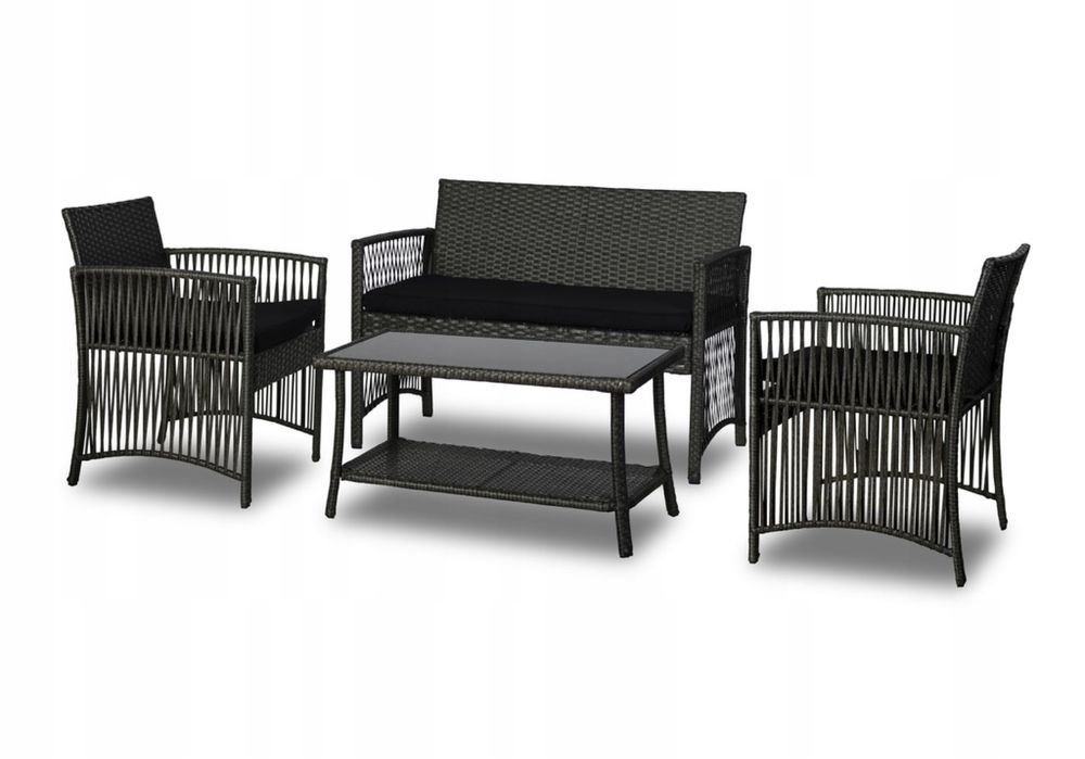 SWIETNY duzy zestaw mebli ogrodowych