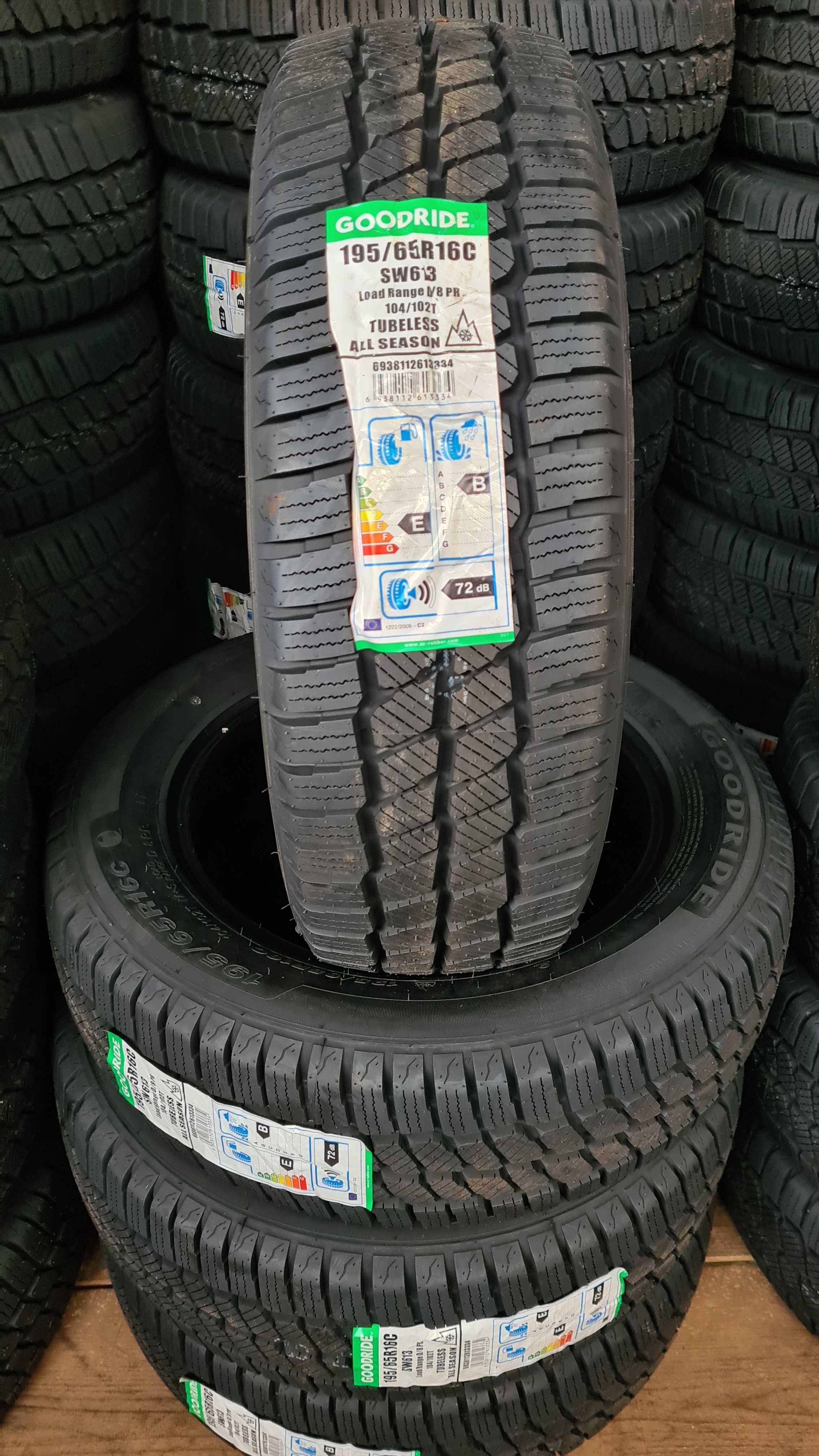 Opona Całoroczna 195/65R16C 104/102T Goodride SW613 - Bus Dostawczy