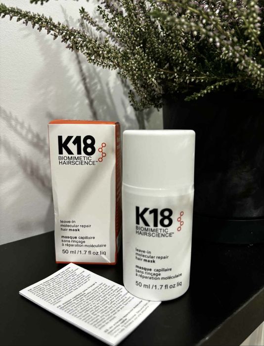 K18 leave in maska do włosów nowa 50 ml