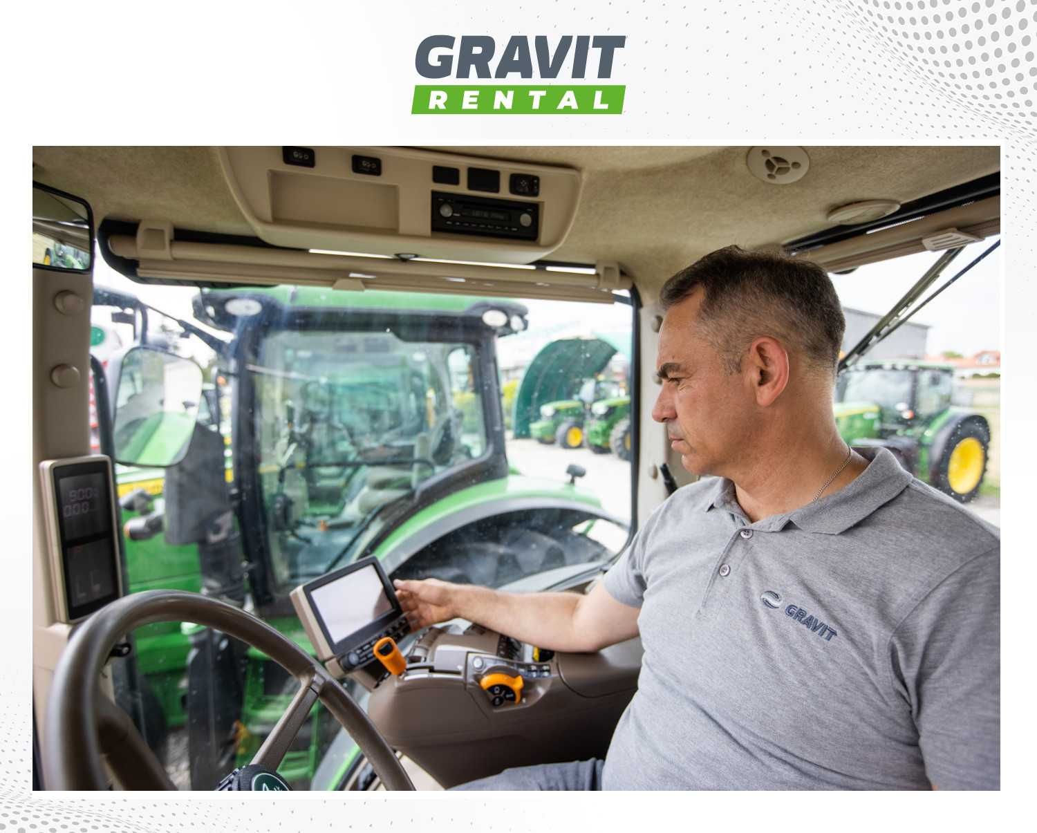 Wynajem, wypożyczenie ciągników sadowniczych JOHN DEERE 80-105 KM!!!