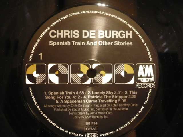 Płyta winylowa Chris de Burgh - Spanish train and others stories .