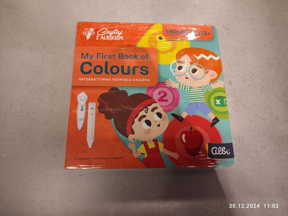 Nowa książka Albik My first book of colours