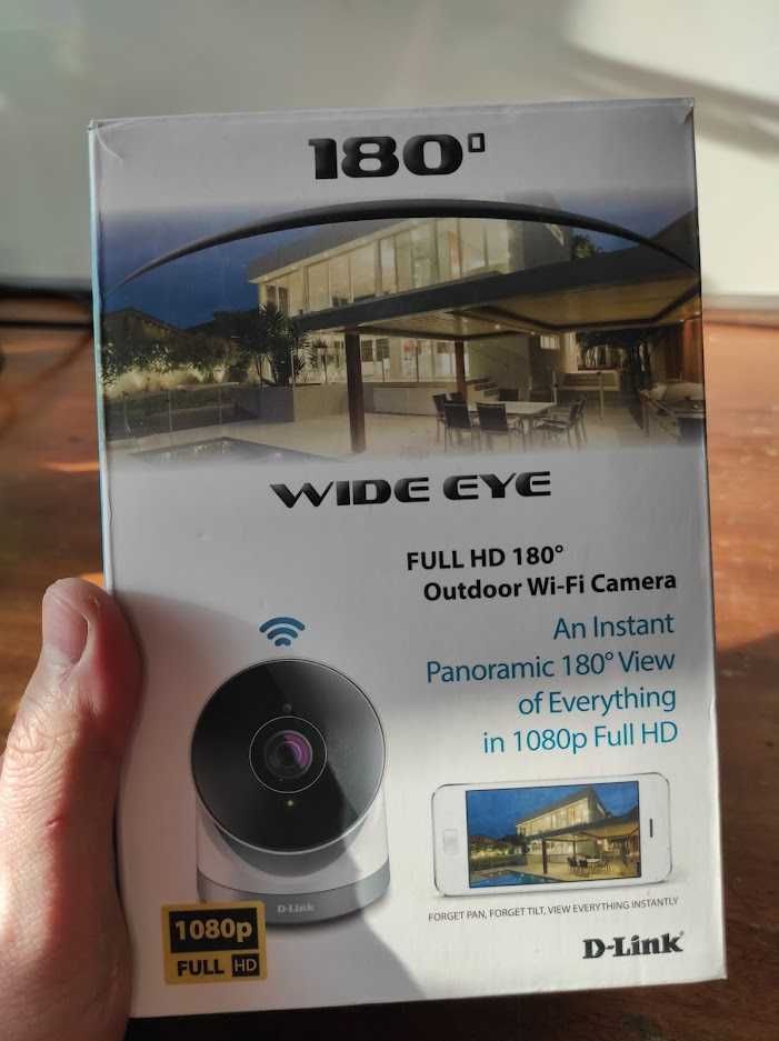 Камера відеонагляду D-Link DCS-2670L Full HD 180 Outdoor WiFi