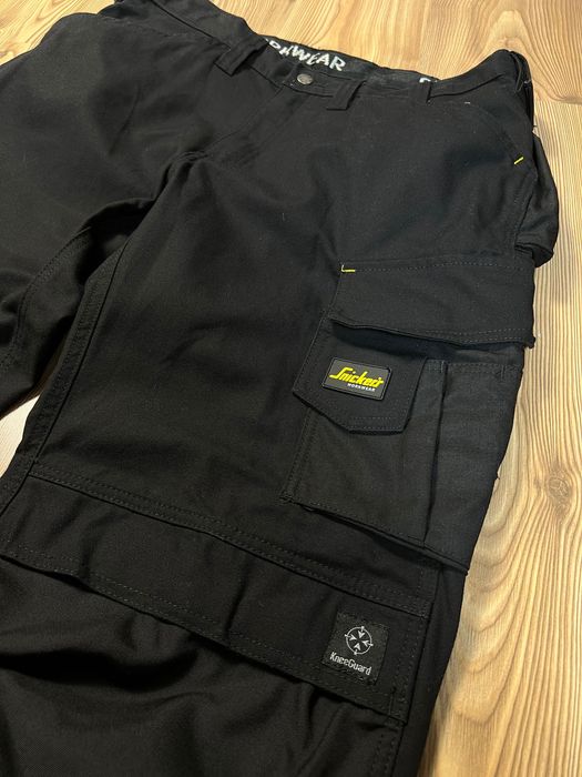Snickers Workwear штани робочі Cordura KneeGuard чорні W38 L32