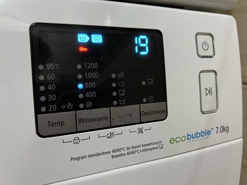 Pralka Samsung WW70TA026TE 7kg ecobubble 1200obr/min