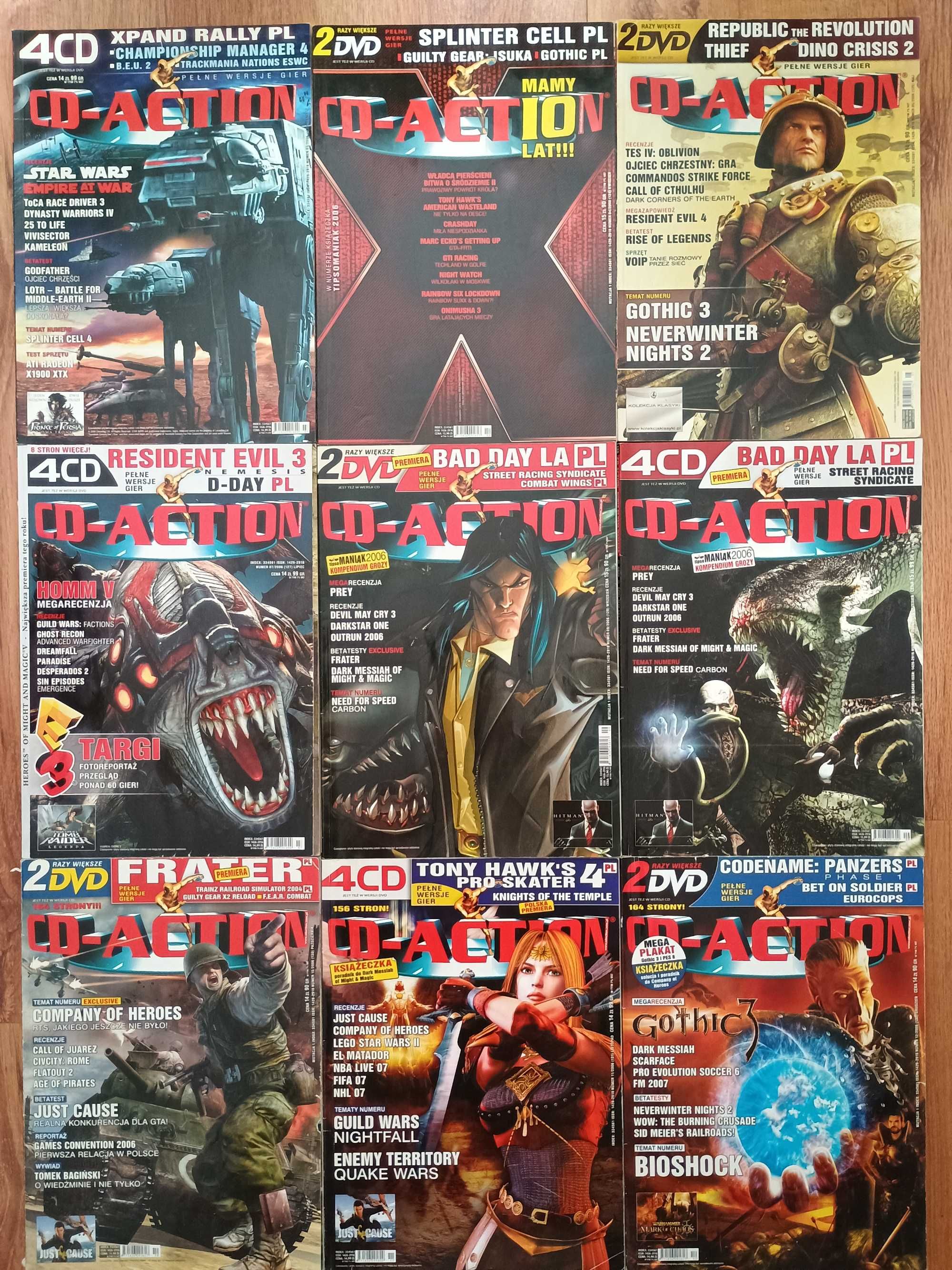 Czasopisma CD-Action 128 sztuk z lat 02-22