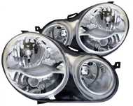 LAMPA REFLEKTOR VW POLO 9N 2001-05 NOWY TYP V