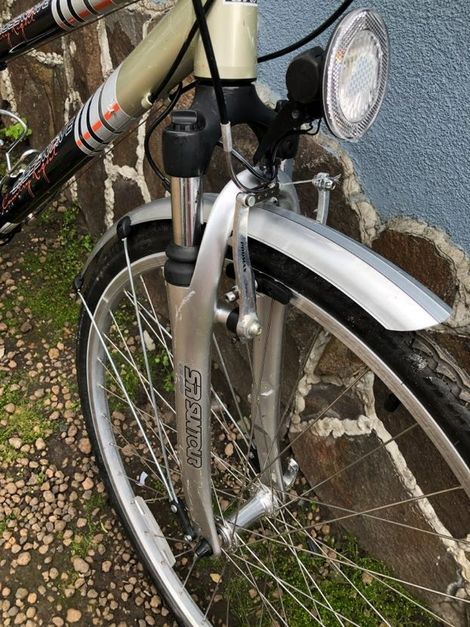 Дорожній алюмінієвий велосипед бу з Німеччини Crosswave 28 M