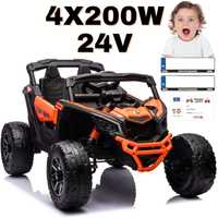 Buggy Maverick Atv Can-Am Na Akumulator 4X200W 24V Ca-003 Pomarańczowy