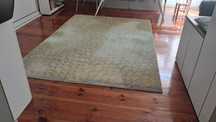Tapete Tout le Monde Bochart 100% lã 237x168cm Design amarelo cinzento