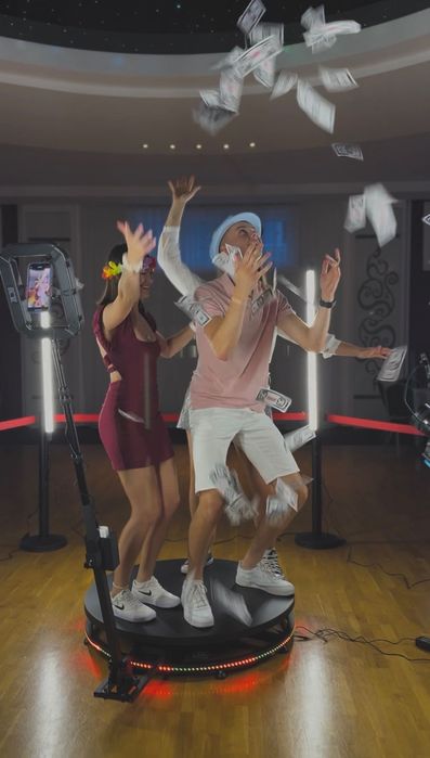 Fotobudka 360 z akcesoriami - do wynajęcia na Twoją imprezę
