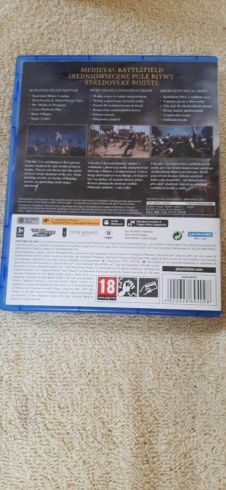 Ps5 gra Chivalry 2.