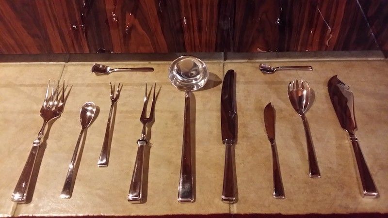 Faqueiro antigo completo em Prata Portuguesa