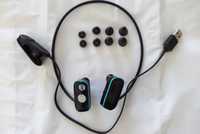Stereofoniczne słuchawki sportowe bezprzewodowe 4Gb z muzyką kompletne