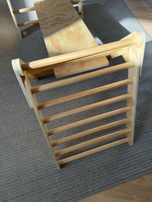 Ginasio bebé em madeira