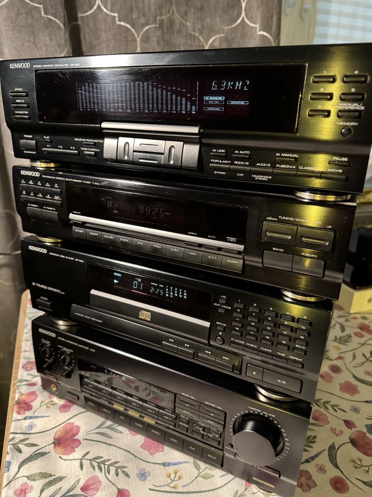 Kenwood MIDI GE-940 T-94L DP-940 A-94 Wieża Zestaw Pilot!