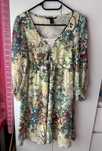 Letnia sukienka midi w kwiaty h&m 38 M wyprzedaż