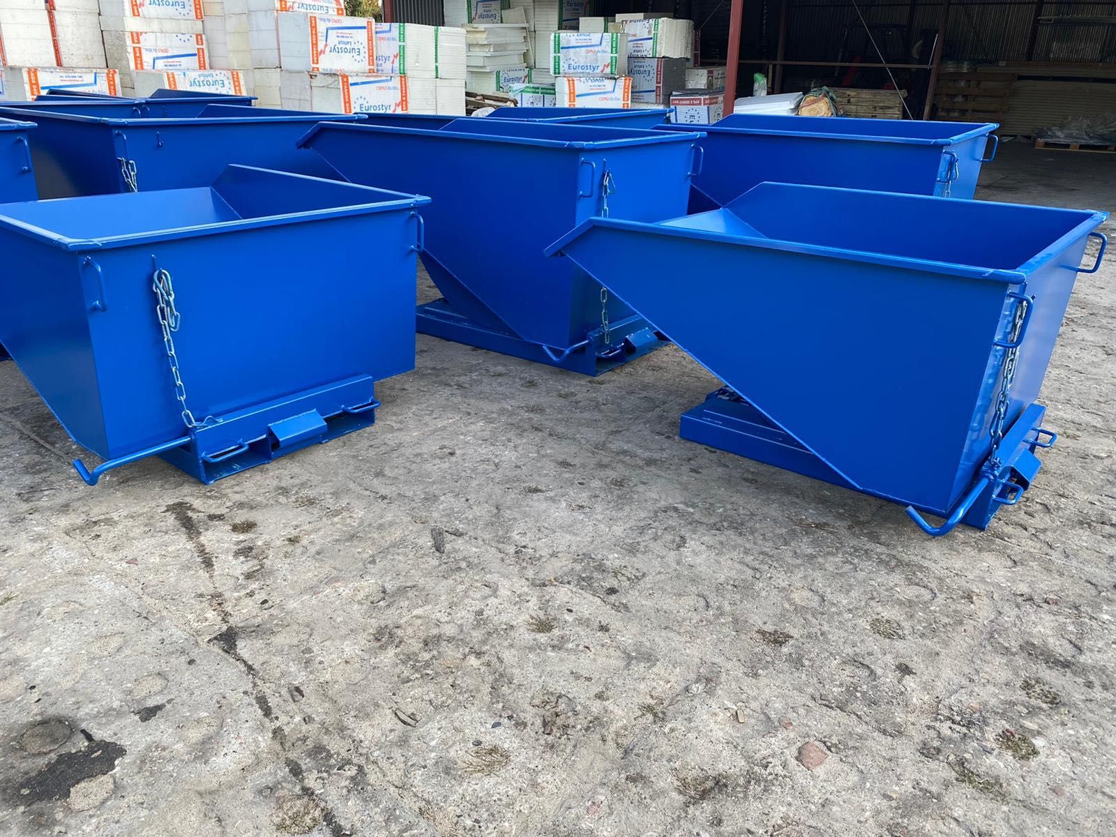 Koliba 1860x1550x1045 mm koleba pojemnik samowysypowy kontener