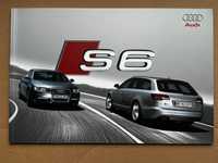 2009 / Audi S6 Limousine, S6 Avant (C6) / DE / prospekt katalog