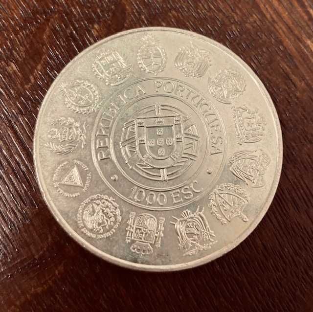 Conjunto de 5 moedas comemorativas