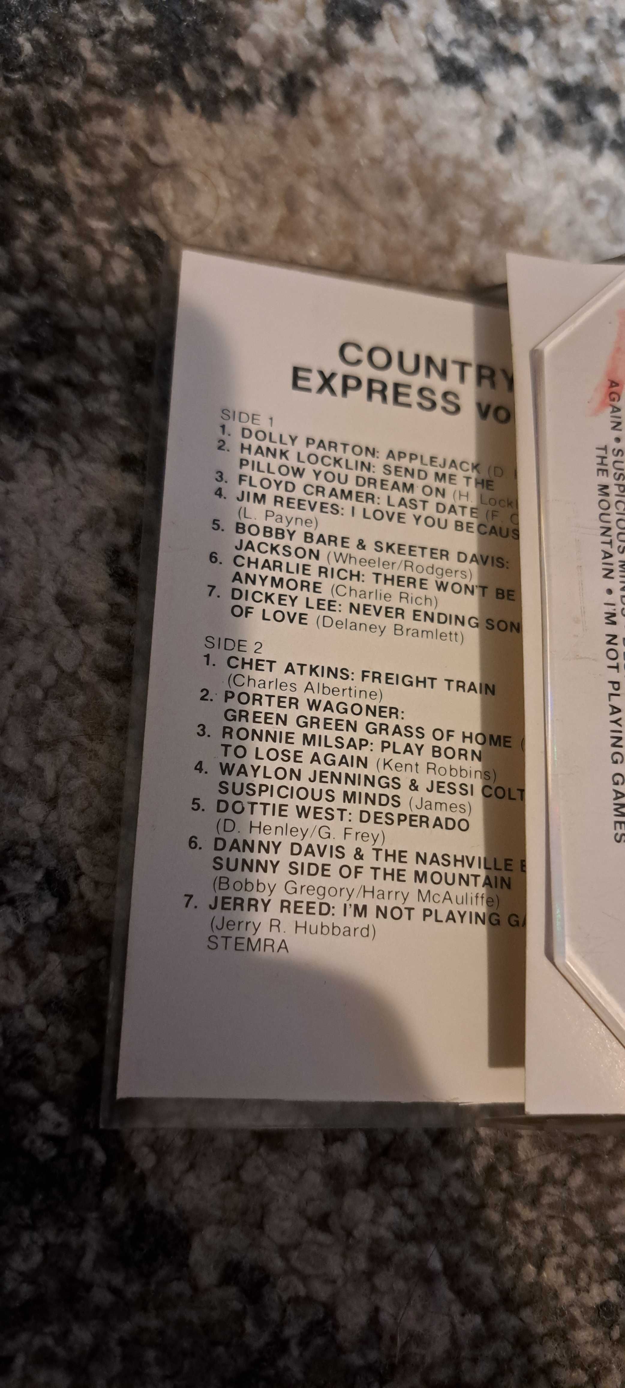 Country Express kaseta audio