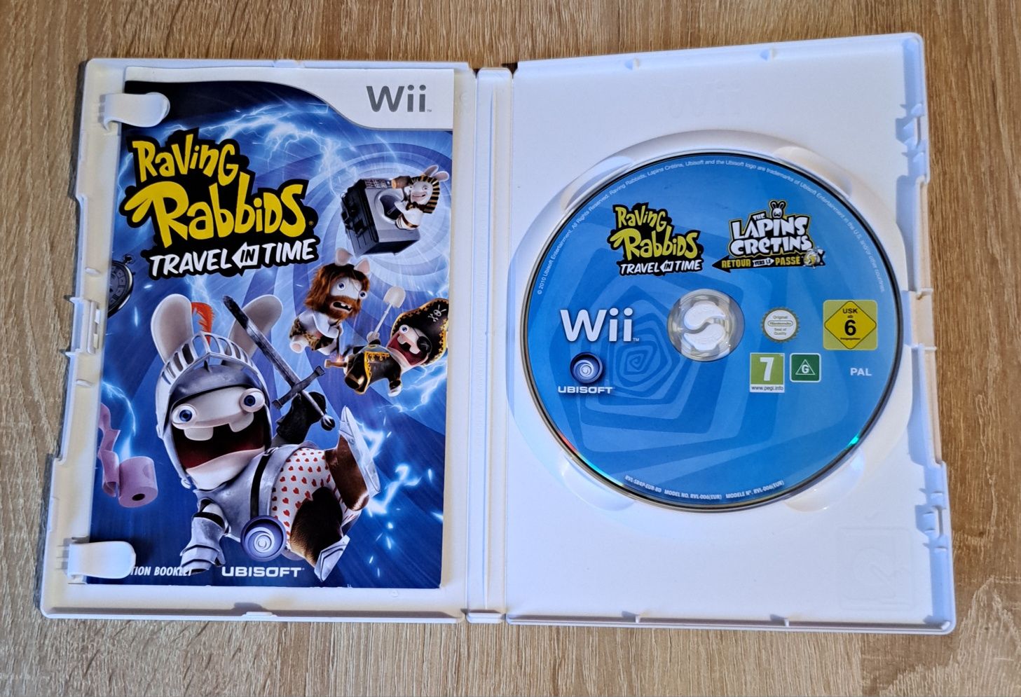 Raving Rabbids Travel in Time Komplet 3xA Nintendo Wii